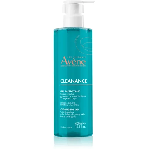 Avène Cleanance Cleansing Gel čisticí gel pro mastnou pleť se sklonem k akné 400 ml