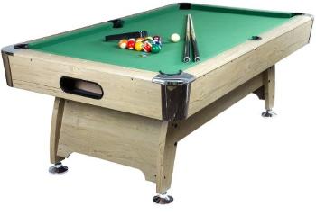 GamesPlanet® 7308  pool billiard kulečník s vybavením, 8 ft