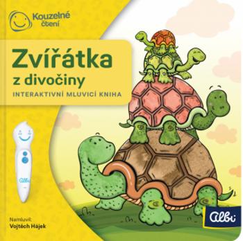 Minikniha Zvířátka z divočiny - Kouzelné čtení Albi