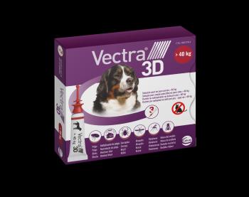 Vectra 3D spot-on pro psy XL (> 40 kg) 3 pipety