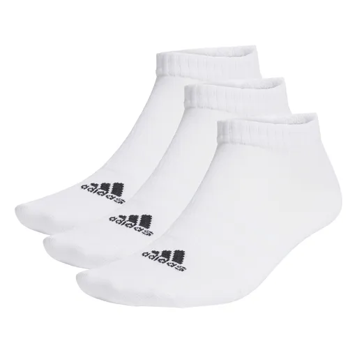 adidas Thin and Light Sportswear Low-Cut Socks 3 Pairs XL