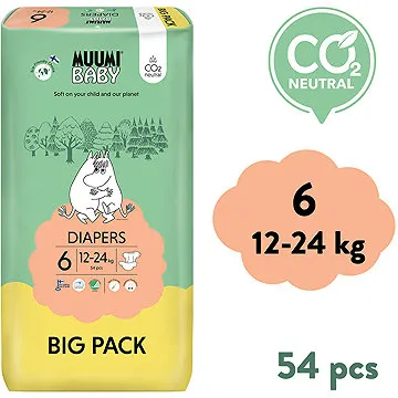 MUUMI BABY BIGPACK vel. 6 (54 ks) (6414100589206)