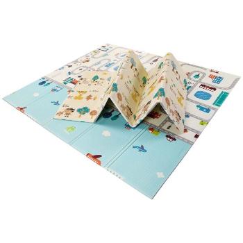 ASALVO PLAY MAT XL 120*180 cm Skládací hrací podložka XL, mix, velikost