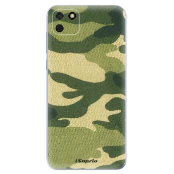 Odolné silikonové pouzdro iSaprio - Green Camuflage 01 - Huawei Y5p