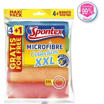 SPONTEX Microfibre Economic XXL 38 × 40 cm (5 ks) (3384121218047)