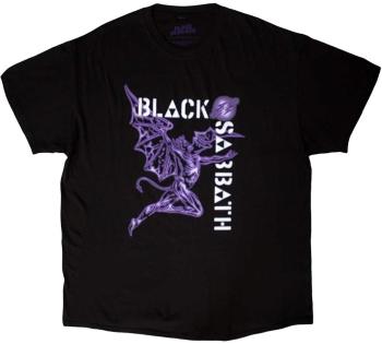 Black Sabbath Tričko Retro Henry Unisex Black L