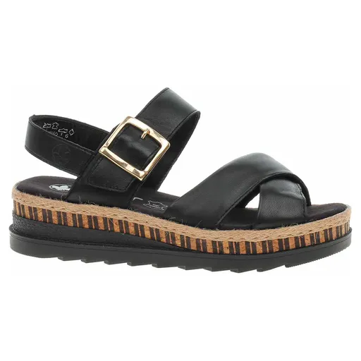 Dámské sandály Rieker V7951-00 schwarz 37