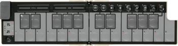 Korg nanoKEY Fold MIDI keyboard Sand Beige