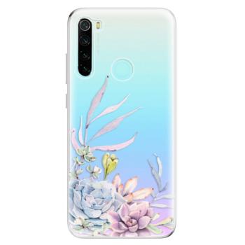 Odolné silikonové pouzdro iSaprio - Succulent 01 - Xiaomi Redmi Note 8