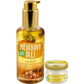 PURITY VISION Bio Měsíčkový olej 100 ml + Bio Vanilkové máslo 20 ml ZDARMA (8595572902415)