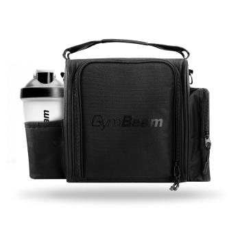 GymBeam Taška na jedlo FIT Prep black