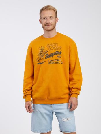 SuperDry Workwear Crew Neck Mikina Oranžová