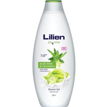 LILIEN Sprchový gel Aloe Vera&Carambola 750 ml (8595196908701)