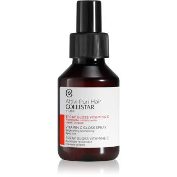 Collistar Hair VITAMIN C Gloss Spray Brightening Revitalizing sprej na vlasy s vitaminem C 100 ml