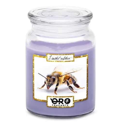 Svíčka Včela (Vůně svíčky: Levandule)