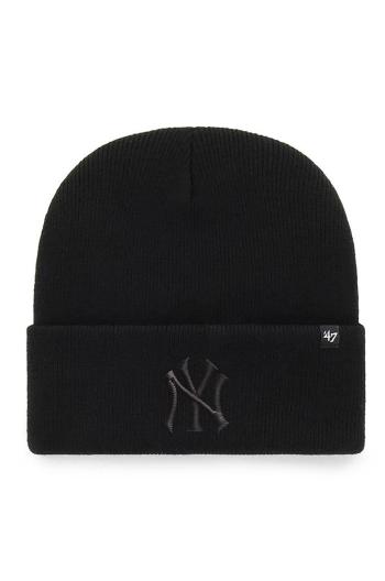 Čepice 47brand MLB New York Yankees černá barva, B-HYMKR17ACE-BKG