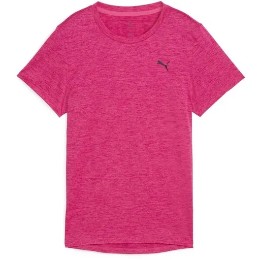 Puma W TAD ESSENTIAL HEATHER TEE Dámské tričko, růžová, velikost