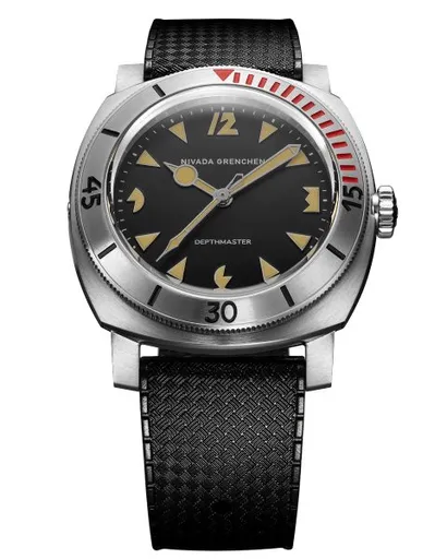 Nivada Grenchen Depthmaster Pacman 42mm - Rubber Tropic