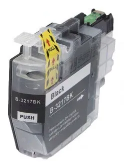 BROTHER LC-3217 - kompatibilní cartridge, černá, 550 stran