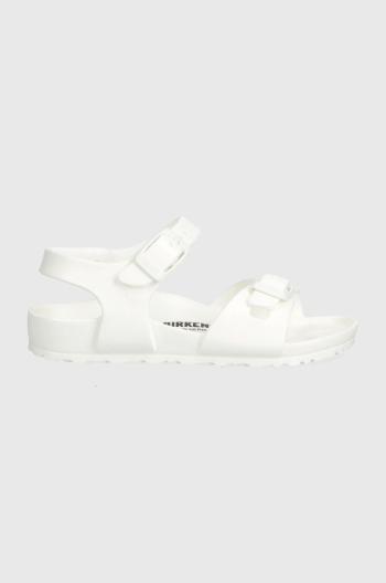 Dětské sandály Birkenstock Rio EVA Kids bílá barva