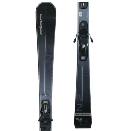 Elan PRIMETIME N°2 W SX + EL 9.0 Dámské sjezdové lyže, černá, velikost