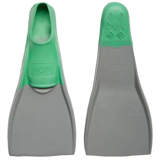 Speedo LONG BLADE FIN AU Plavecké ploutve, šedá, velikost