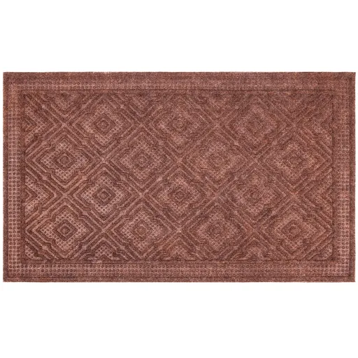 Boma Trading Rohožka Vzor hnědá, 45 x 75 cm