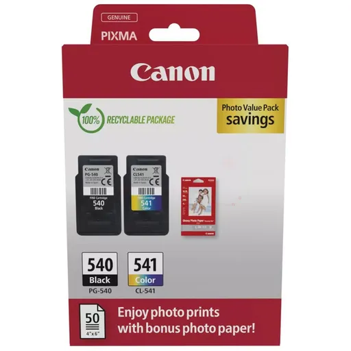 CANON PG-540 - originální cartridge, černá + barevná