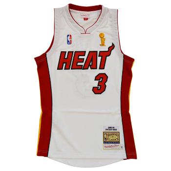 Jersey Mitchell & Ness Miami Heat #3 Dwayne Wade Final Jersey white