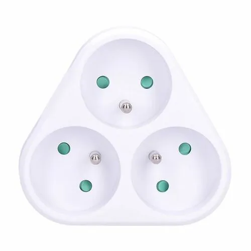 Solight P94 Rozbočka trojúhelník, bílá