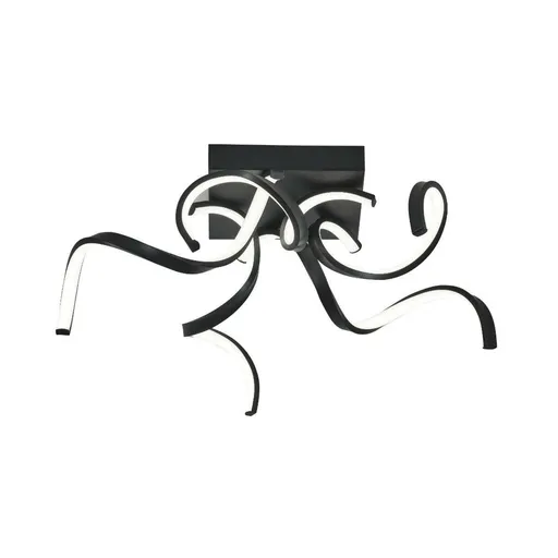 ZUMALINE 20031CL-BK STELO stropní svítidlo černá