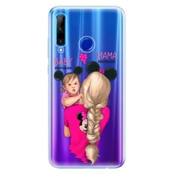 Odolné silikonové pouzdro iSaprio - Mama Mouse Blond and Girl - Huawei Honor 20 Lite