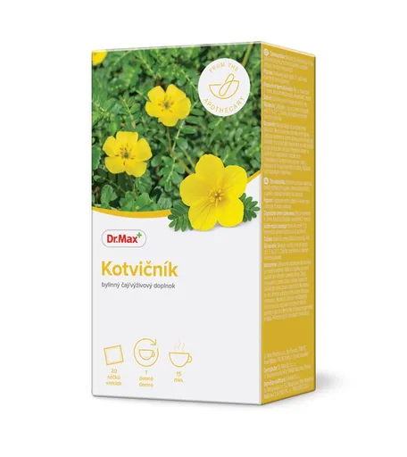 Dr. Max Kotvičník bylinný čaj 20x1,5 g