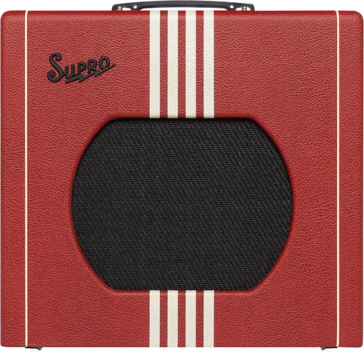 Supro Delta King 12 Scarlett/Cream