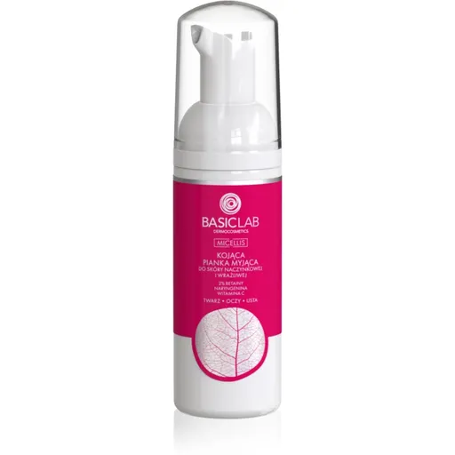 BasicLab Dermocosmetics Micellis jemná čisticí pěna pro citlivou a zarudlou pleť 50 ml