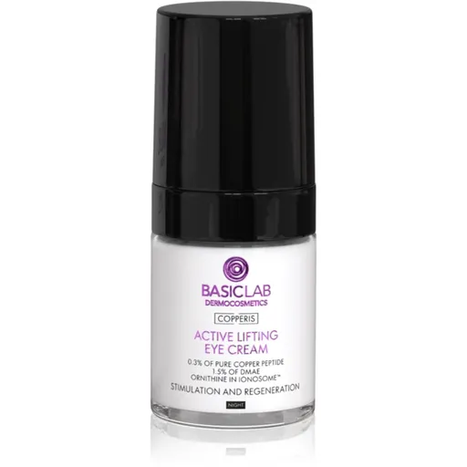 BasicLab Dermocosmetics Copperis liftingový oční krém na noc 18 ml