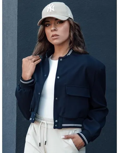 Dámská bunda bomber CHOMP tmavě modrá