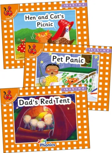 Jolly Phonics Orange Level Readers Set 2 - Louise Van-Pottelsberghe