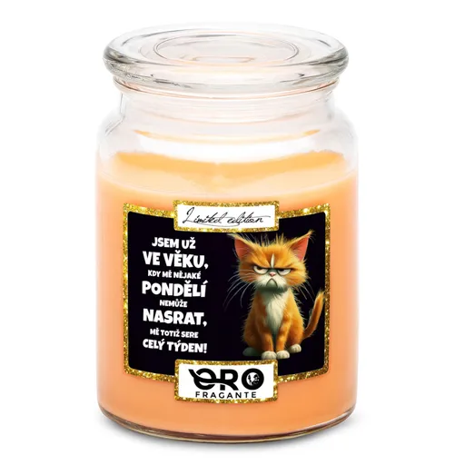 Svíčka jsem ve věku (Vůně svíčky: Tropické ovoce)