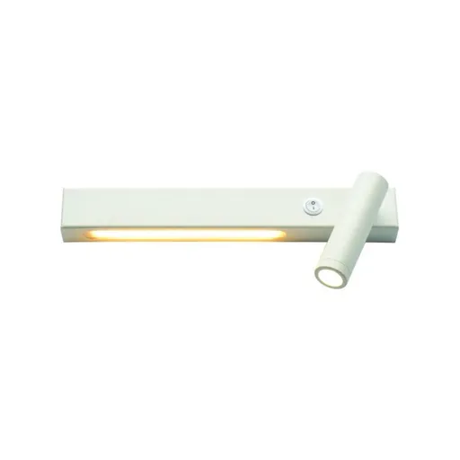 ACA Lighting nástěnné svítidlo LED 13W 3200K 980lm bílé kov 280x40 mm pravé SF2110LEDWHR
