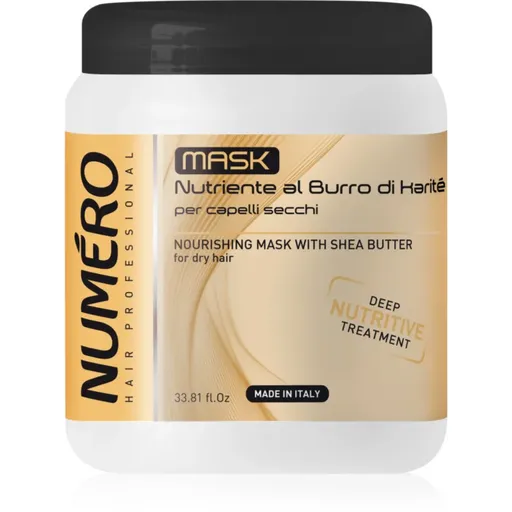 Brelil Professional Nourishing Mask vyživující maska s bambuckým máslem pro suché vlasy 1000 ml