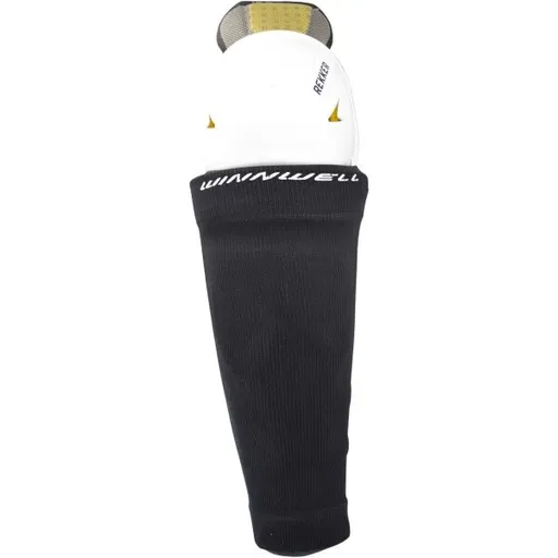 WINNWELL NÁVLEKY NA HOLENĚ Hokejové návleky, černá, velikost