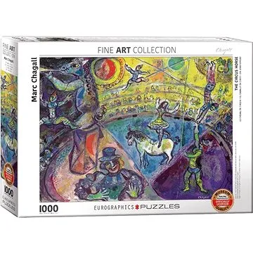 Eurographics Puzzle Cirkusový kůň 1000 dílků (628136608510)