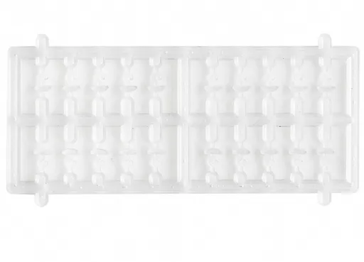 Mivardi zarážky cap stoppers čiré 2x20 ks