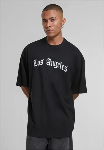 Mr. Tee Los Angeles Wording New Huge Tee black - XXL