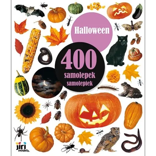 JIRI MODELS 400 SAMOLEPEK HALLOWEEN Samolepková knížka, mix, velikost