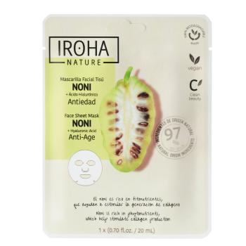 Iroha nature Anti-age obličejová maska Noni 20 ml