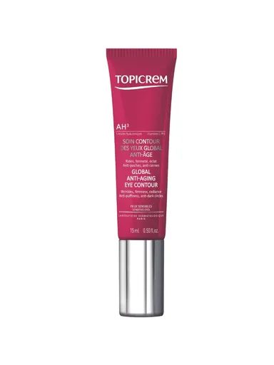 Topicrem Oční krém proti vráskám AH3 (Global Anti-Aging Eye Contour) 15 ml