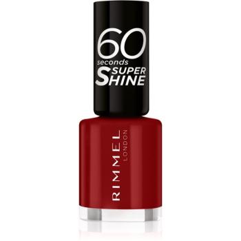 Rimmel 60 Seconds Super Shine lak na nechty odtieň 713 Strawberry Fizz 8 ml