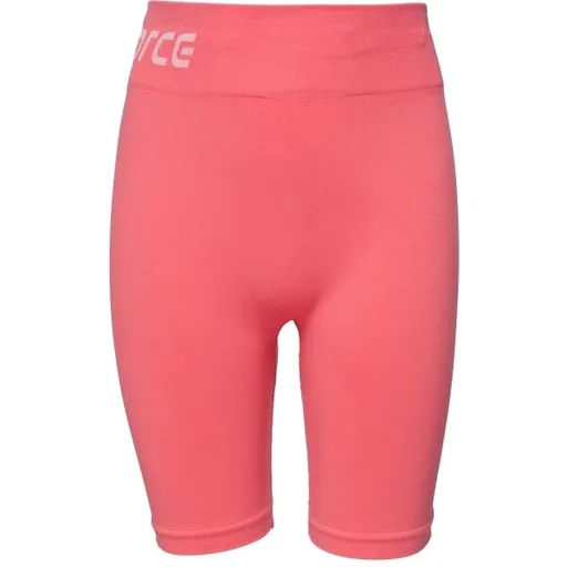 Fitforce LAUWRYNNA Dívčí fitness šortky, růžová, velikost 140-146